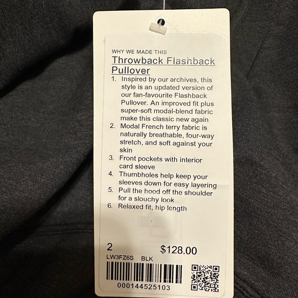 Lululemon Throwback Flashback Pullover - Picture 7 of 8